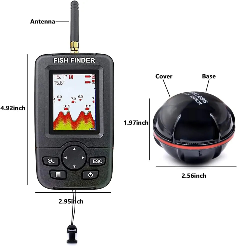 OutdoorSportHub | Wireless Sonar Fishing Alert Fish Finder