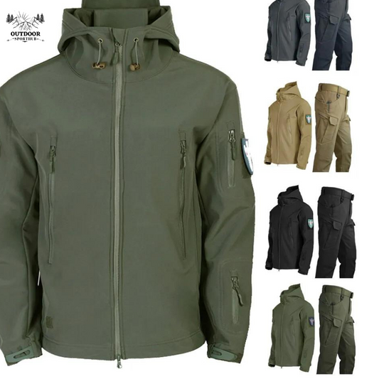OutdoorSportHub | Winter Autumn Fleece Men Jacket