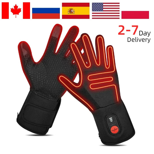 OutdoorSportHub | Heated Gloves Rechargeable Battery Glove