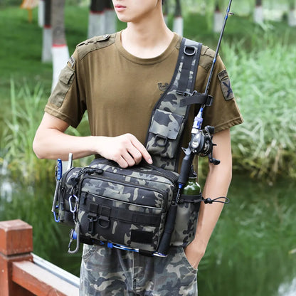 OutdoorSportHub | Men Fishing Tackle Bags