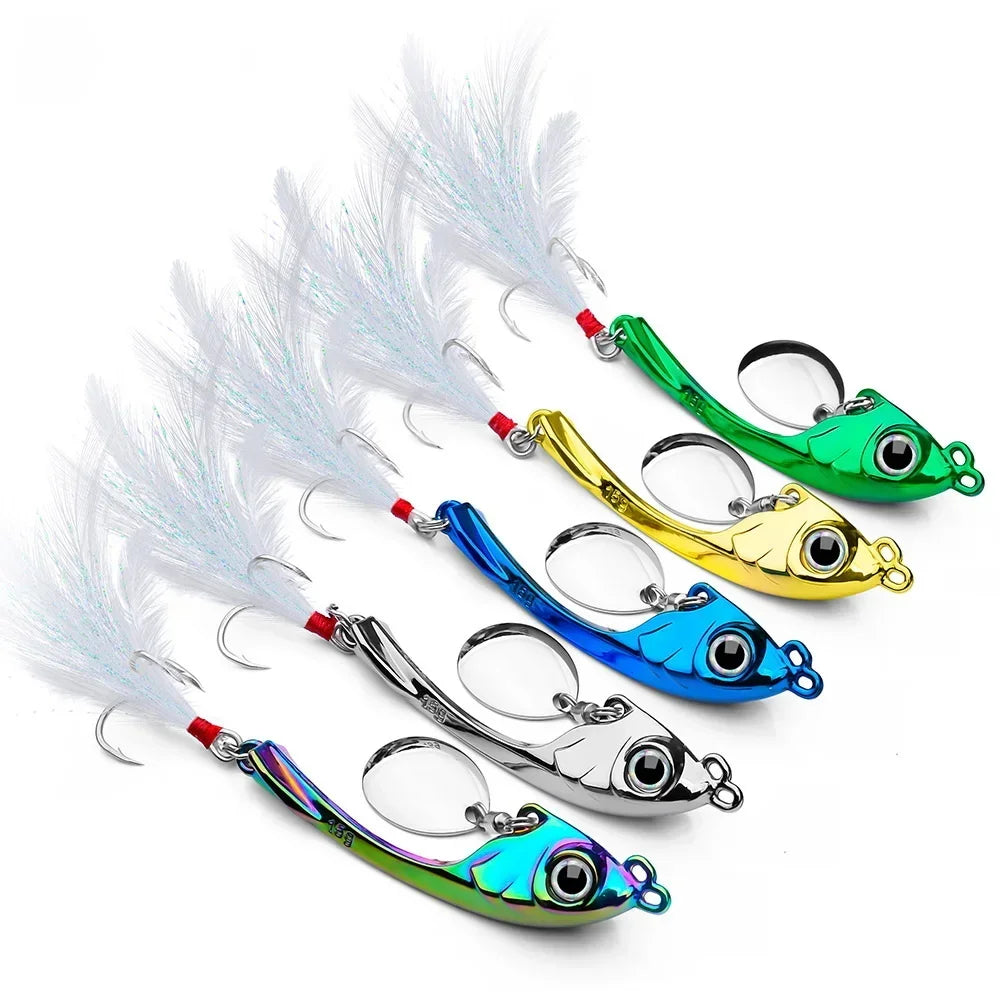 OutdoorSportHub | Spinner Bait 9g 13g 17g Metal Vib Fishing Lure