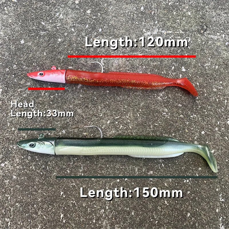 OutdoorSportHub| Soft Fishing Lure Jig Head Hook