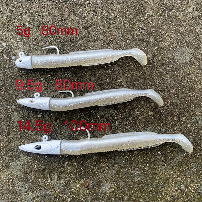 OutdoorSportHub| Soft Fishing Lure Jig Head Hook