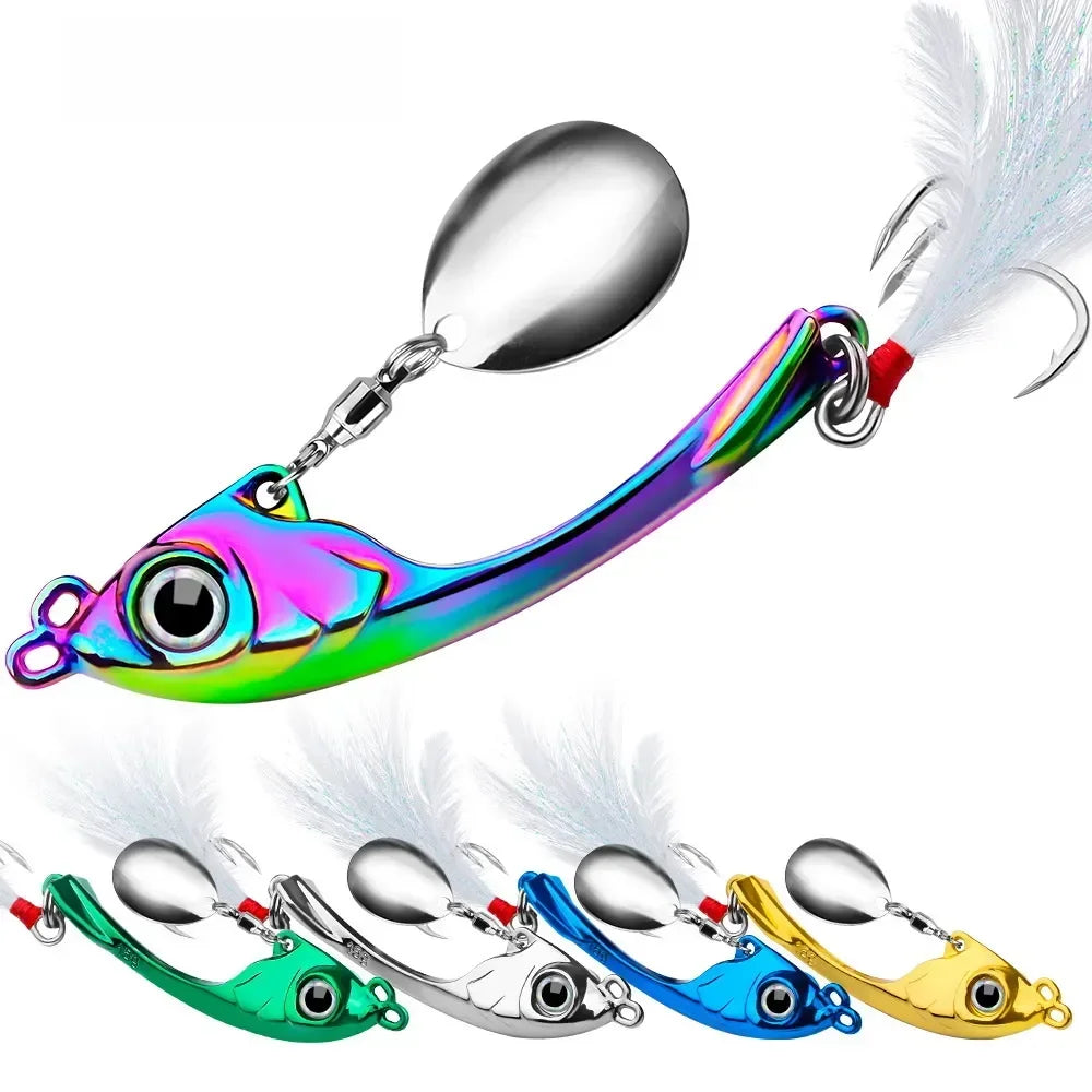 OutdoorSportHub | Spinner Bait 9g 13g 17g Metal Vib Fishing Lure