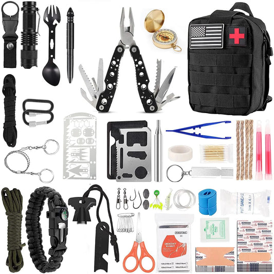 OutdoorSportHub | Survival First Aid Kit