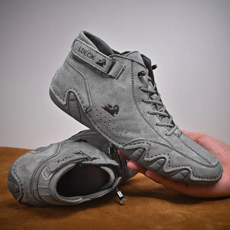 OutdoorSportHub | Men Boots Casual Motorcycle Winter Shoes