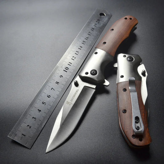 OutdoorSportHub | Portable Folding Knife for High Hardness Survival Military Tactical