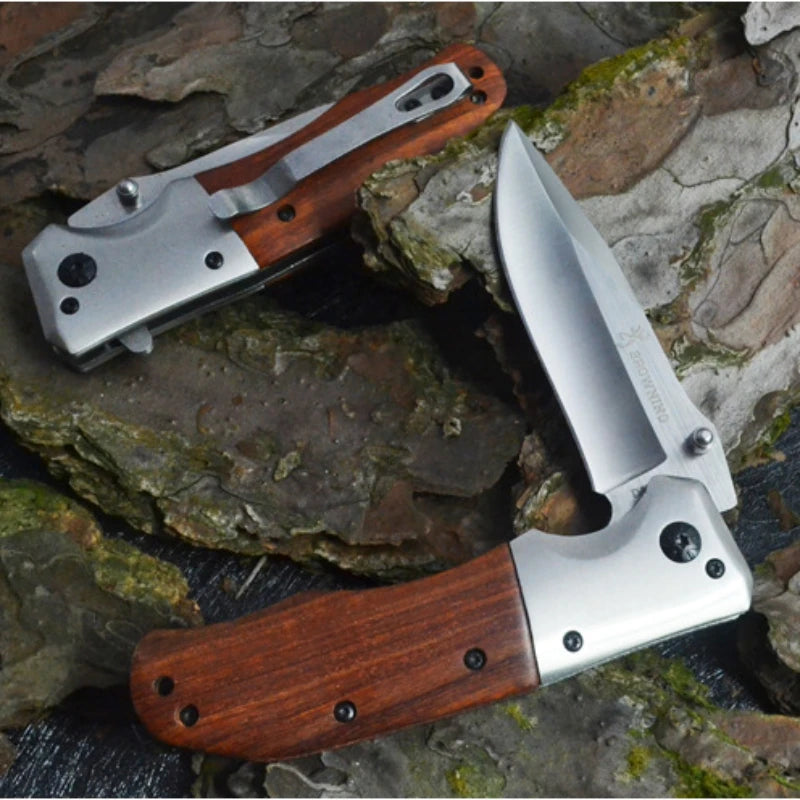 OutdoorSportHub | Portable Folding Knife for High Hardness Survival Military Tactical