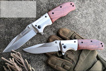OutdoorSportHub | Portable Folding Knife for High Hardness Survival Military Tactical