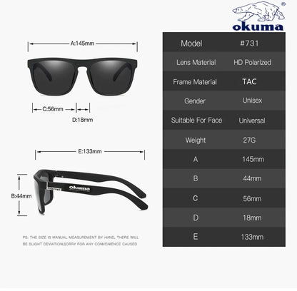 OutdoorSportHub | Okuma Polarized Sunglasses UV400