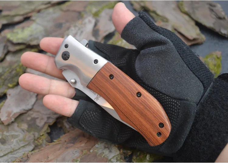 OutdoorSportHub | Portable Folding Knife for High Hardness Survival Military Tactical