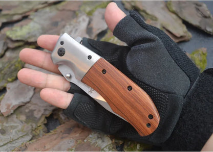 OutdoorSportHub | Portable Folding Knife for High Hardness Survival Military Tactical