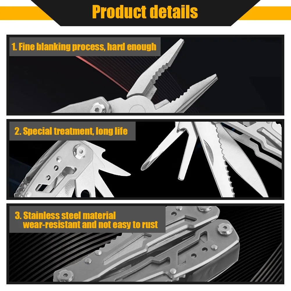 OutdoorSportHub | Multi-tool Pocket Knife Pliers