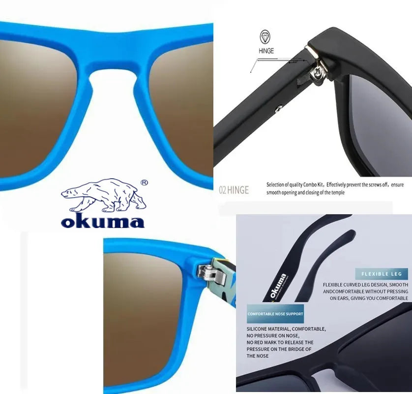 OutdoorSportHub | Okuma Polarized Sunglasses UV400