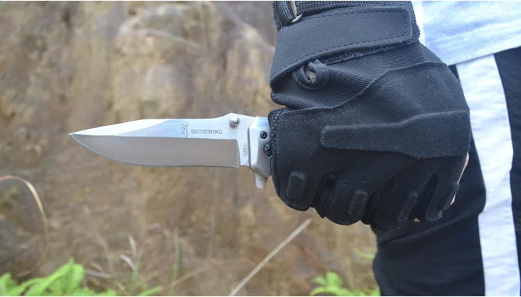 OutdoorSportHub | Portable Folding Knife for High Hardness Survival Military Tactical