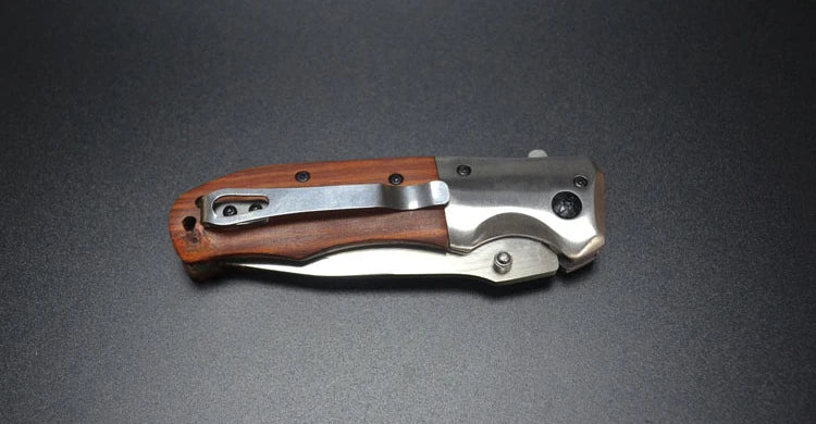 OutdoorSportHub | Portable Folding Knife for High Hardness Survival Military Tactical