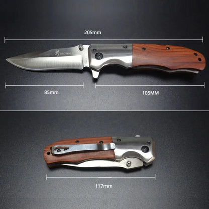 OutdoorSportHub | Portable Folding Knife for High Hardness Survival Military Tactical